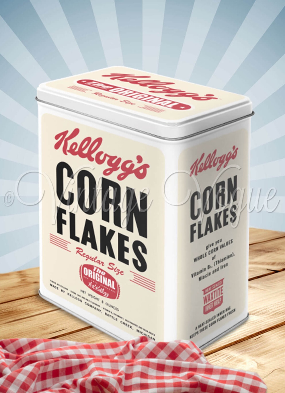 Nostalgic Art Retro Blechdose Größe L "Kellogg's Corn Flakes Retro Package"