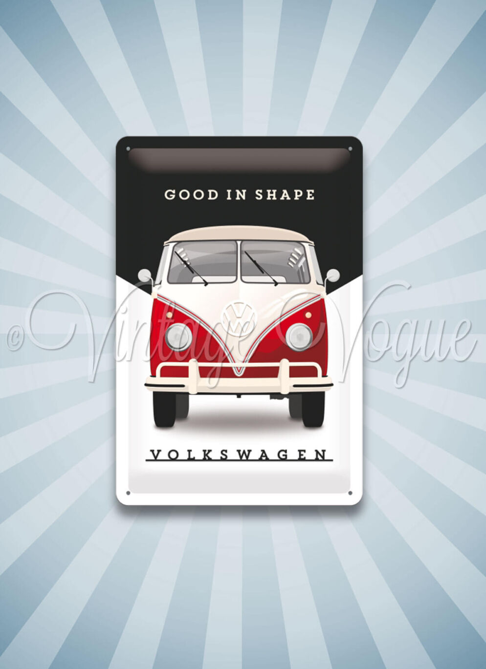 Nostalgic Art Retro Blechschild Volkswagen VW Bulli Good In Shape cm