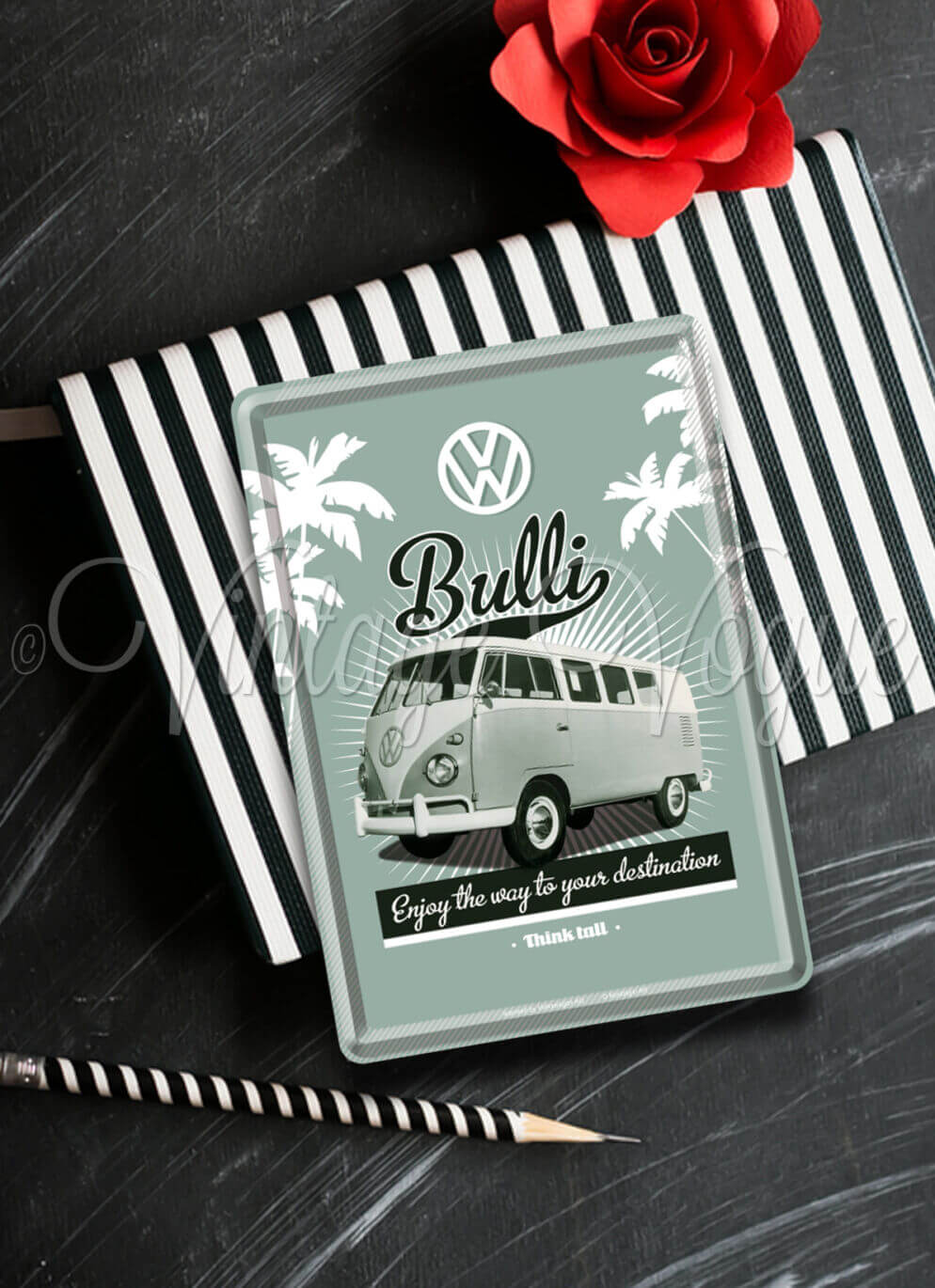 Nostalgic Art Retro Blechpostkarte "VW Retro Bulli"