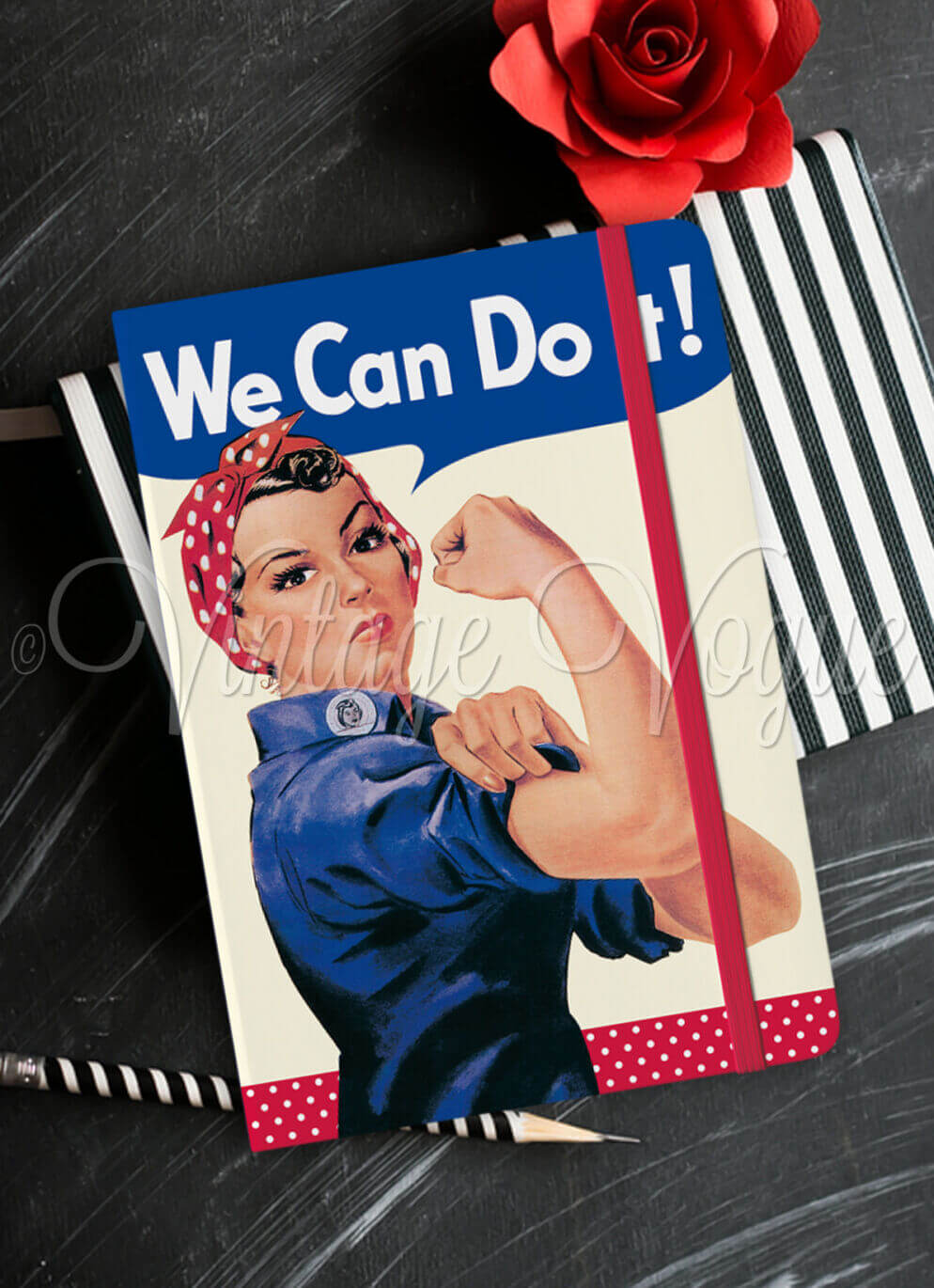 Nostalgic Art Retro Notizbuch "We can do it"