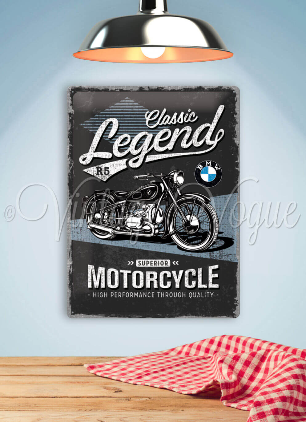 Nostalgic Art Retro Blechschild BMW Motorcycle - Classic Legend 30x40 cm