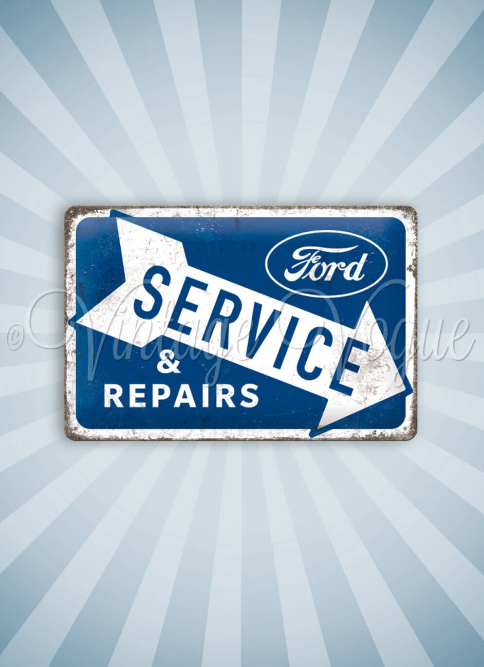 Nostalgic Art Retro Blechschild Ford Service & Repairs