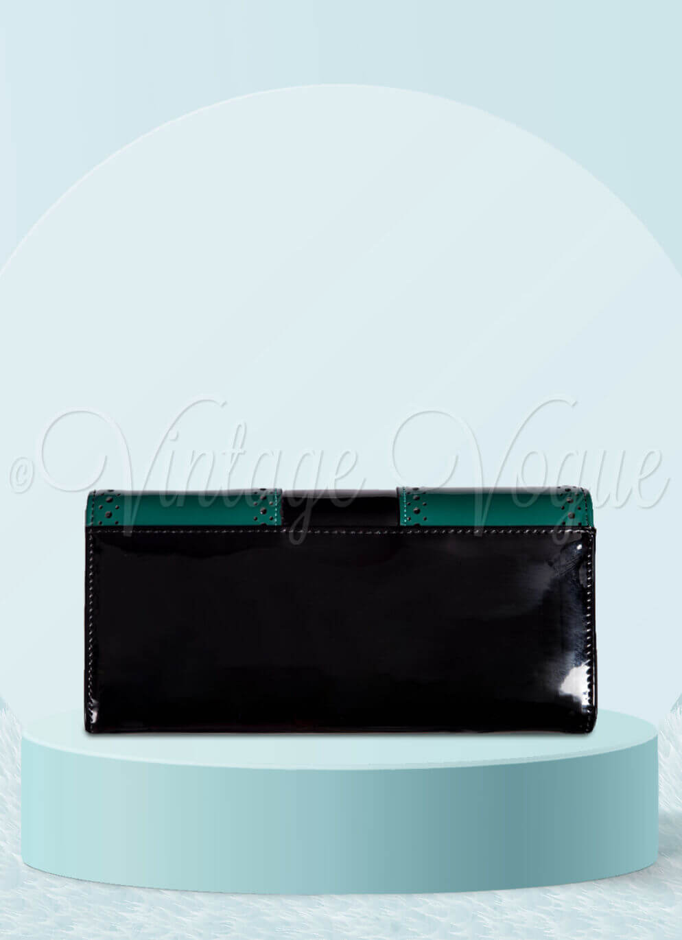 Banned Vintage Retro Lack Geldbörse Portemonnaie “Rosemary Wallet” in Grün WT1483