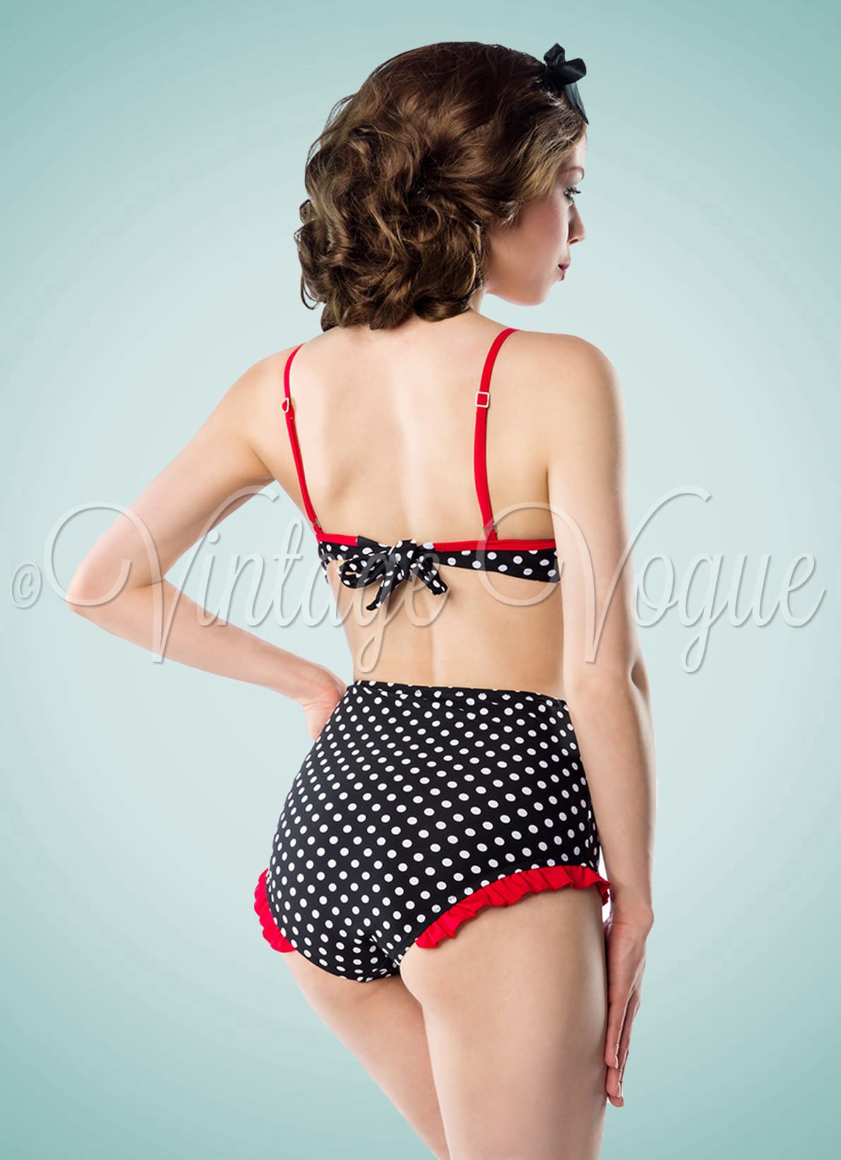 Vintage bikinis high waisted discount