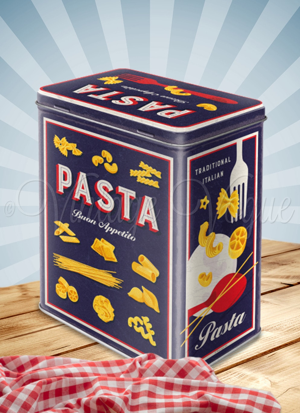 Nostalgic Art Retro Vorratsdose Größe L Pasta Variety