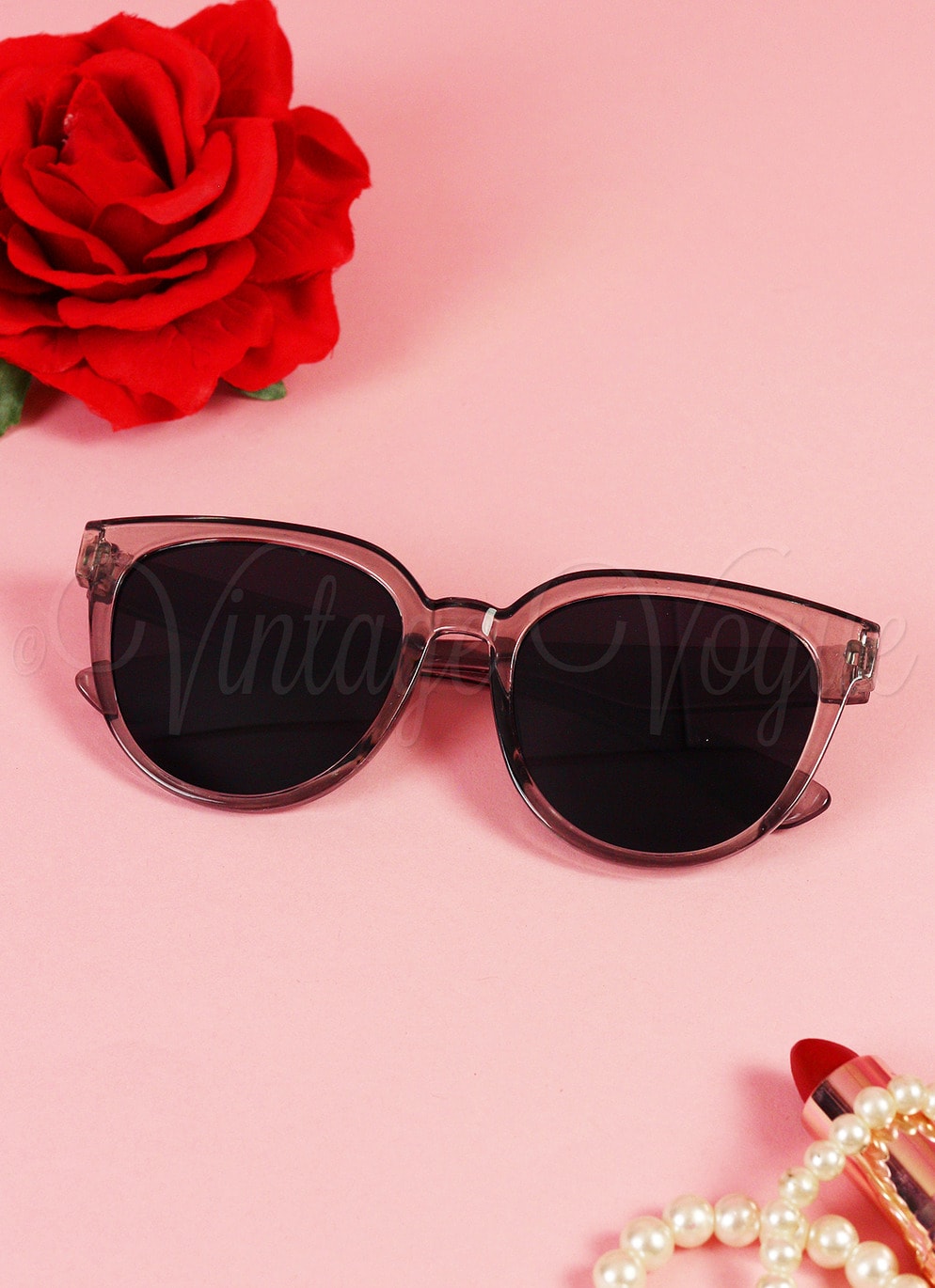 Oh so Retro! Vintage Sonnenbrille Classic Sunnies in Grau