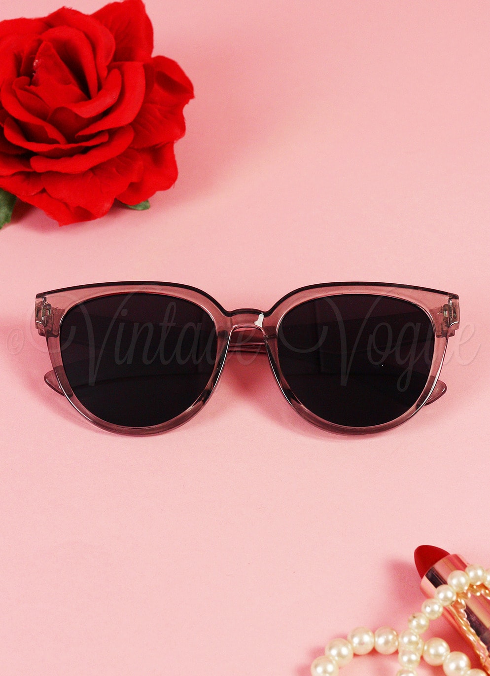 Oh so Retro! Vintage Sonnenbrille Classic Sunnies in Grau