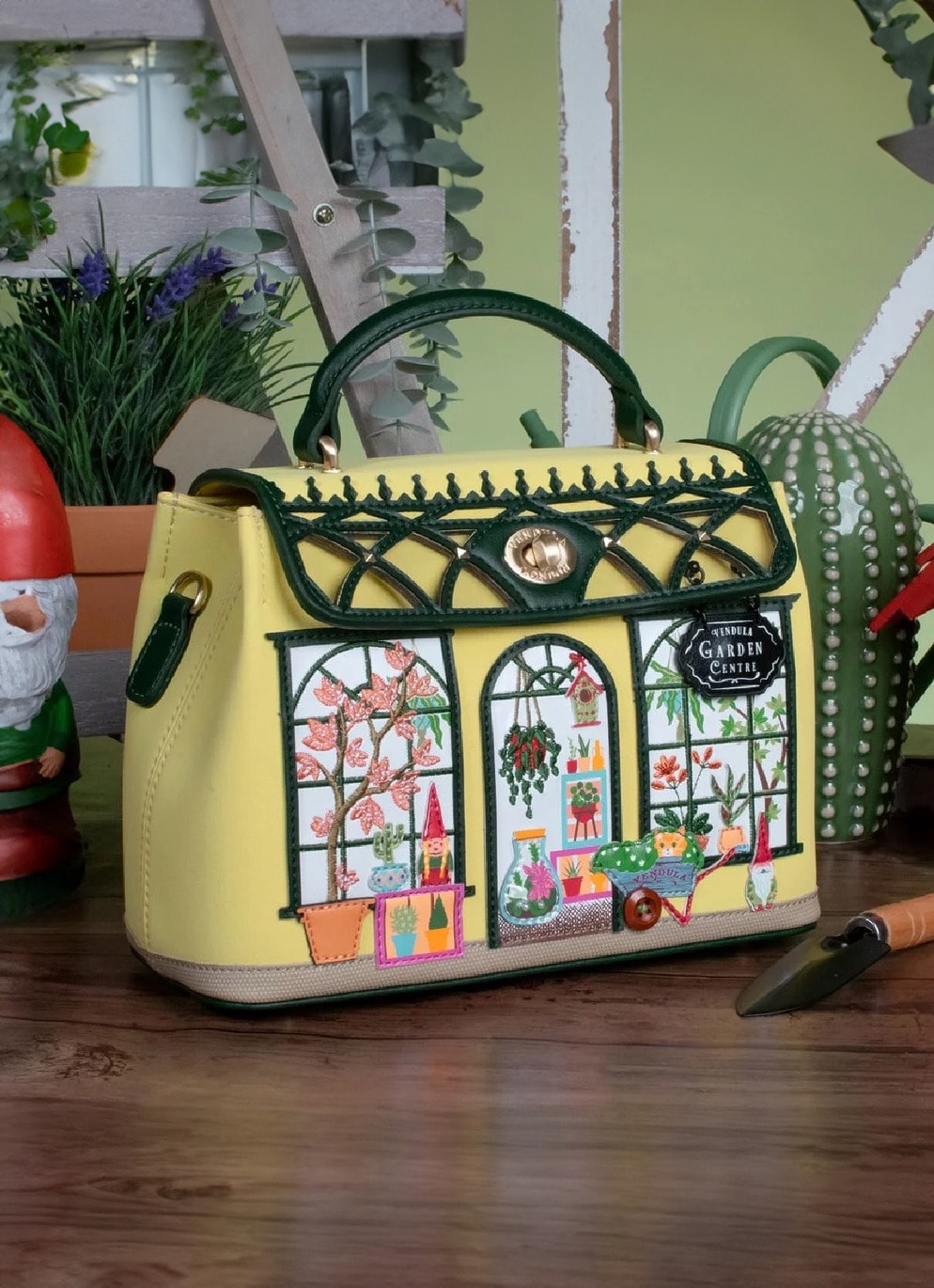 Vendula London Retro Handtasche Garden Center Mini Grace Bag” in Gelb