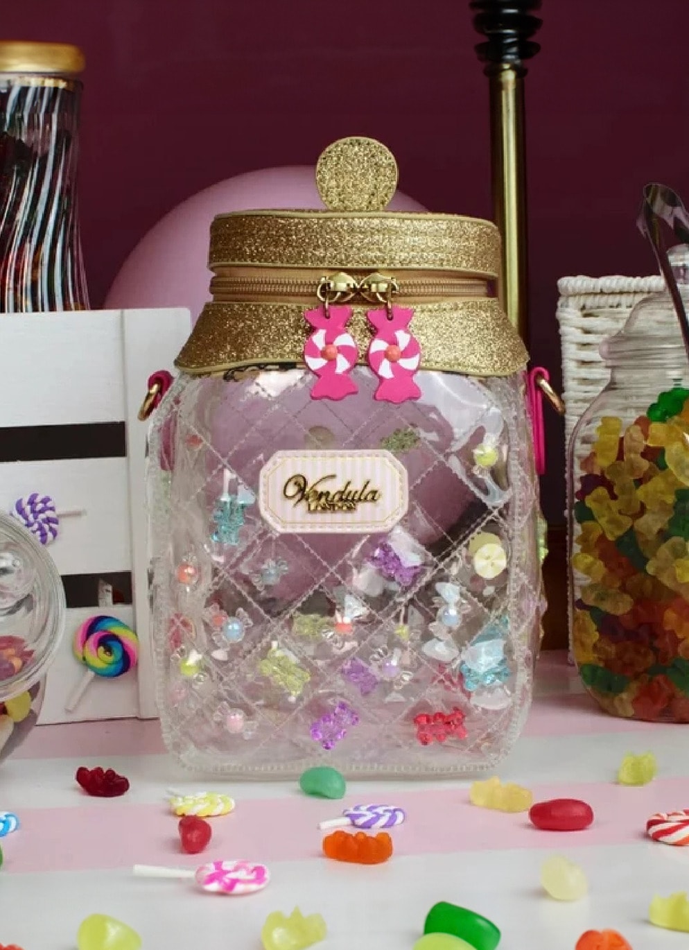 Vendula London Retro Umhänge-Handtasche Candy Jar Bag”