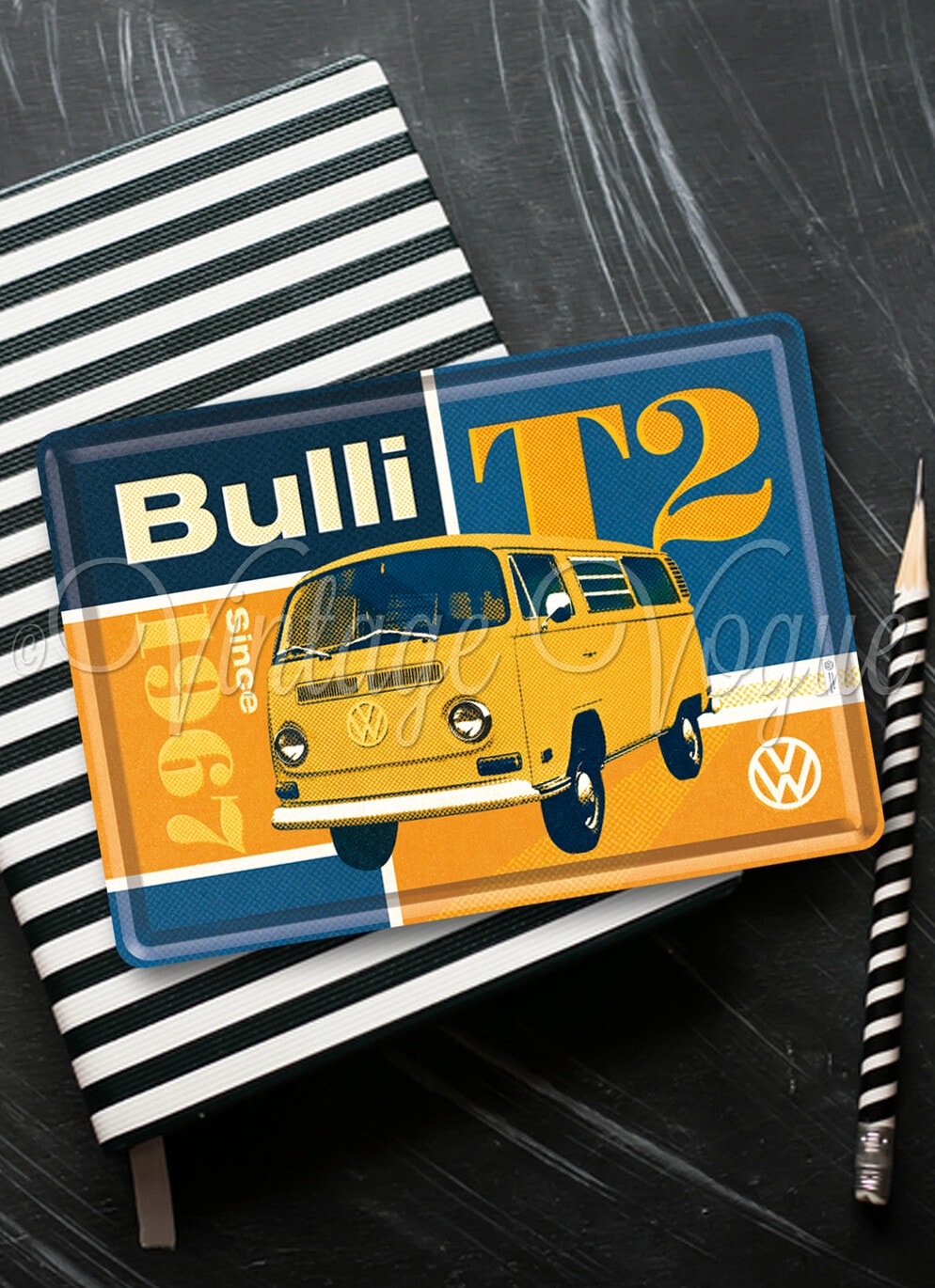 Nostalgic Art Retro Blechpostkarte VW Bulli - T2 1967